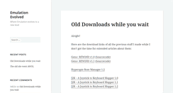 Desktop Screenshot of emulation-evolved.net