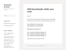 Tablet Screenshot of emulation-evolved.net